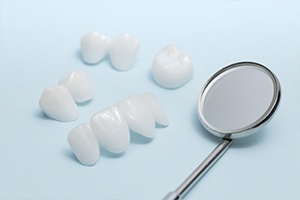 Dental restorations before treatment